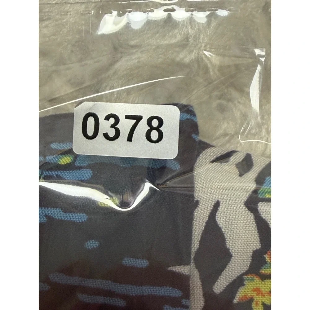 Star Wars Mandalorian Grogu Baby Yoda Hawaiian Shirt Navy Blue Mens Small SM P C